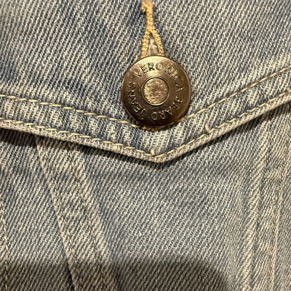 💋Veronica Beard Blue and Green Bomber Jacket 021 - Picture 5 of 6